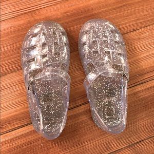 Baby Gap Glitter Jelly Sandals